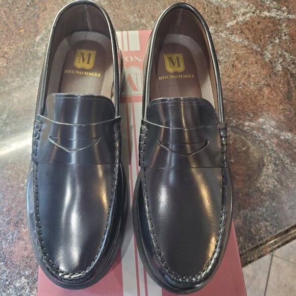 new! beautiful chuncky bruno magli loafers main image 5